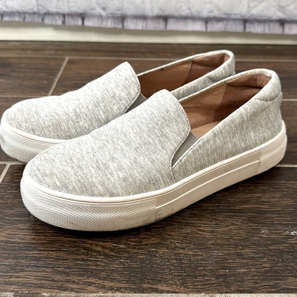 Caslon Gray Slip on Shoe Sz 7.5